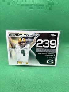 Colección Topps Brett Favre 2007 Brett Favre Green Bay Packers #BF-239 - Imagen 1 de 2