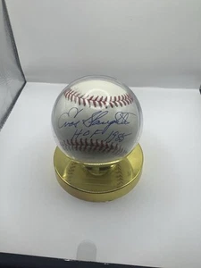 Béisbol autografiado firmado con inscripción Enos Slaughter HOF 1985 (ver des.) - Imagen 1 de 6