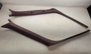 1995 - 1998 CHEVY GMC Truck SILVERADO SIERRA A PILLAR WINDSHIELD TRIM SET RED OE - Picture 1 of 3