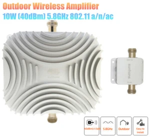 Amplificador inalámbrico de alta potencia SUNHANS 5.8G 10W 40dBm para exteriores - Imagen 1 de 9