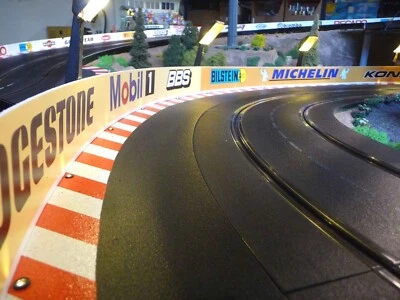 Slotcar LEITPLANKEN BANDE 6cm x 200cm für Carrera DIGITAL 85909-1 - Bild 1 von 4