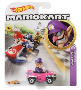 Hot Wheels Mario Kart waluigi bandwagon Kart Brand New - Picture 1 of 3