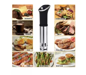 MaxKare Digital Sous Vide Precision Cooker Immersion Circulator 800W Black New - Picture 1 of 9