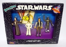 STAR WARS BEND-EMS 4 PIECE GIFT SET JusToys Figures Bendable MIB COMPLETE 1993