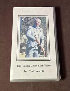 The Raising Canes Club Video By: Ted Truscott VHS Very Rare Vintage - Foto 1 di 5