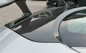 FIT FOR AUDI R8 V8 V10 08-15 REAR DECKLID ENGINE COVER PANEL CARBON FIBER - Picture 1 of 20