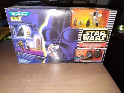 1997 Micro Machines Star Wars Darth Vader Bespin Transforming Action Set Vintage - Image 1 of 4