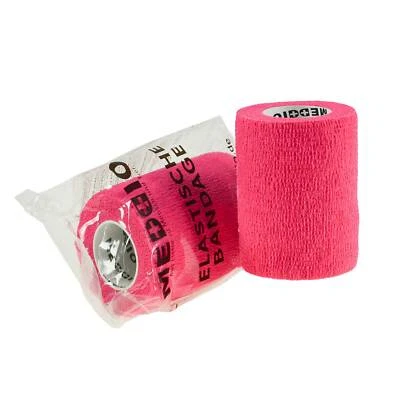 MADDMA 1 Haftbandage Selbsthaftende Bandage / Fixierbinde 7,5 cm x 4,5 m pink (2,22€/1S