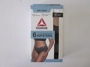 NEW REEBOK 6 Air Tek Breathable Mesh Performance Hipster Panties Underwear XL - Picture 1 of 4
