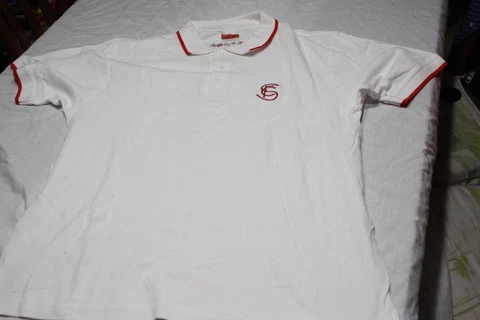 Polo Of Football Vintage Official Sevilla FC of The Brand Club Size XL Cover