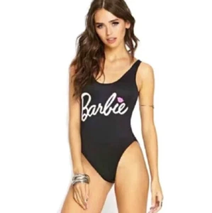 Women’s Barbie Black Swimsuit Bodysuit XL - Picture 1 of 4