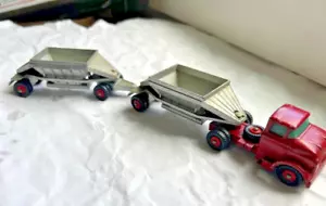 1960s Matchbox LESNEY MAJOR Pack No M-4 GMC Fruehauf Hopper Train - Picture 1 of 4