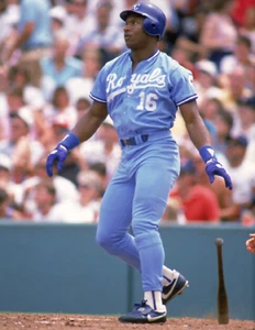 BO JACKSON Kansas City Royals Homerun Swing Fotodruck - Bild 1 von 1