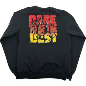 Vintage 80s 90s youth XL Bad Boys Club 'Dare to be the best' Crewneck Sweatshirt - Picture 1 of 6