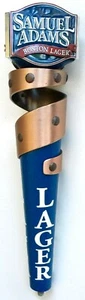 AUSGEZEICHNETER SAMUEL ADAMS LAGER KUPFER SPIRAL BIER ZAPFHAHN GRIFF ~ 12" DREISEITIG - Bild 1 von 2