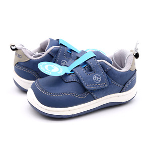 Stride Rite 360 Toddler Shoe Size 4 Blue Keaton Hook & Loop Dual Fit Technology