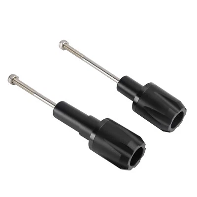 Crash Bobbin Protector Slider Aluminum Black For Kawasaki Ninja 650 2017-2023 A — 第 1/4 张图片