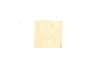 US EMBOSSED REVENUE RM 114- CUT SQUARE W/ SHARM IMPRESSION- RARE! - Picture 1 of 1