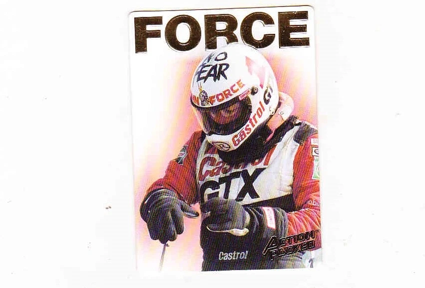 1994 ACTION PACKED---NHRA DRAG RACING----JOHN FORCE---24KT GOLD CARD #21 - Image 1 of 1