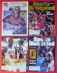4 Sports Illustrated Magazine 1995 MICHAEL JORDAN March May & October Lot Bulls - Picture 1 of 15