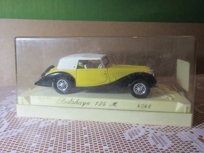 A351 Solido 4048 Francia Delahaye 135M Figoni & Falaschi 1939 Gialla 1:43 + Box - Immagine 1 di 4