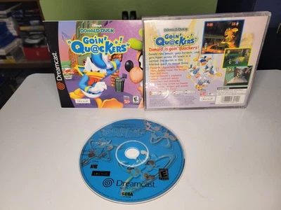 Donald Duck Goin’ Quackers Sega Dreamcast CIB 2000  - Image 1 of 4