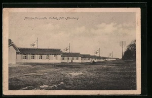 Ansichtskarte Nürnberg-Ludwigsfeld, Militär-Lazarette 1915 - Picture 1 of 2