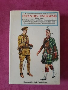 Infantry Uniforms (Book Two) Illustrated, Blandford Encyclopaedia in Colour, h/b - Picture 1 of 16