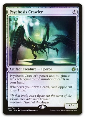 Psychosis Crawler #215 (Foil) (LP) Conspiracy Take the Crown CN2 Magic MTG - Image 1 of 2