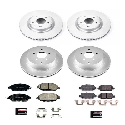 PowerStop CRK8347 Brake Kit For Infiniti QX60 2019-2020 Front Rear - Изображение 1 из 4
