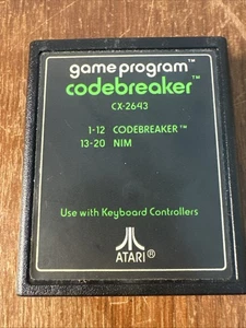 Codebreaker CX-2643 (Atari 2600, 1981) Tested - Bild 1 von 4