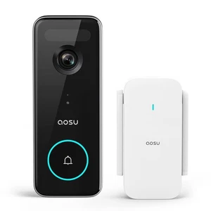 Doorbell Camera Wireless, 5MP Ultra HD, No Monthly Fee, 2.4/5 GHz WiFi Video ... - Picture 1 of 6
