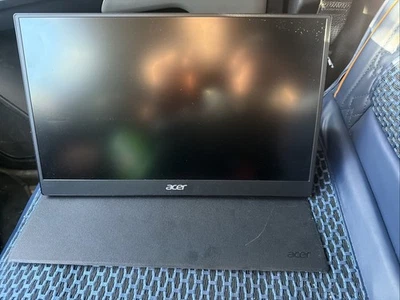 Acer PM1 15.6" FHD IPS 1080p Portable Monitor 60Hz 5ms USB-C Mini-HDMI PM161Q J - Image 1 of 3