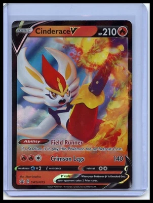 SWSH: Sword & Shield Promo Cards #SWSH015 Cinderace V - Image 1 of 2