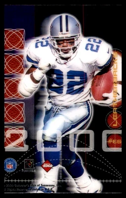 s2000 Collectors Edge Leatherbacks 预生产空白背面精制 Emmitt Smith — 第 1/2 张图片