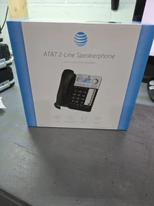 AT&T ML17929 2 Line Corded Phone Speakerphone with Caller ID Call Waiting - Zdjęcie 1 z 5