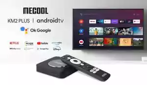 MECOOL KM2 Plus Android 11 TV Box 2G +16G S905X4-B Wifi BT5.0 4K HDR Prime Video - Picture 1 of 13