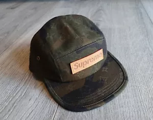 LOUIS VUITTON X SUPREME CAP logo baseball base green monogram camo camouflage - Bild 1 von 10
