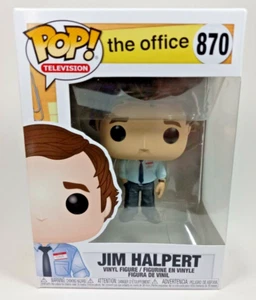 Funko POP! Television: The Office Jim Halpert Chase Figur #870 mit Protector - Bild 1 von 2