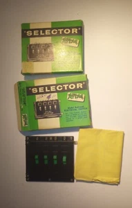 2 Vintage ATLAS "Selector" Model RR Electrical Switch #215 NOS Nice !!! - Picture 1 of 8