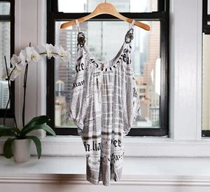 John Galliano Vintage Gazette White Double Silver Buckle Blouse Top IT40 - Picture 1 of 5