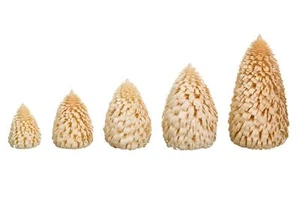 Ringelbaum Winterfichte natur Holzbaum H= 6cm NEU Baum Dekoration Seiffen Erzgeb - Picture 1 of 1