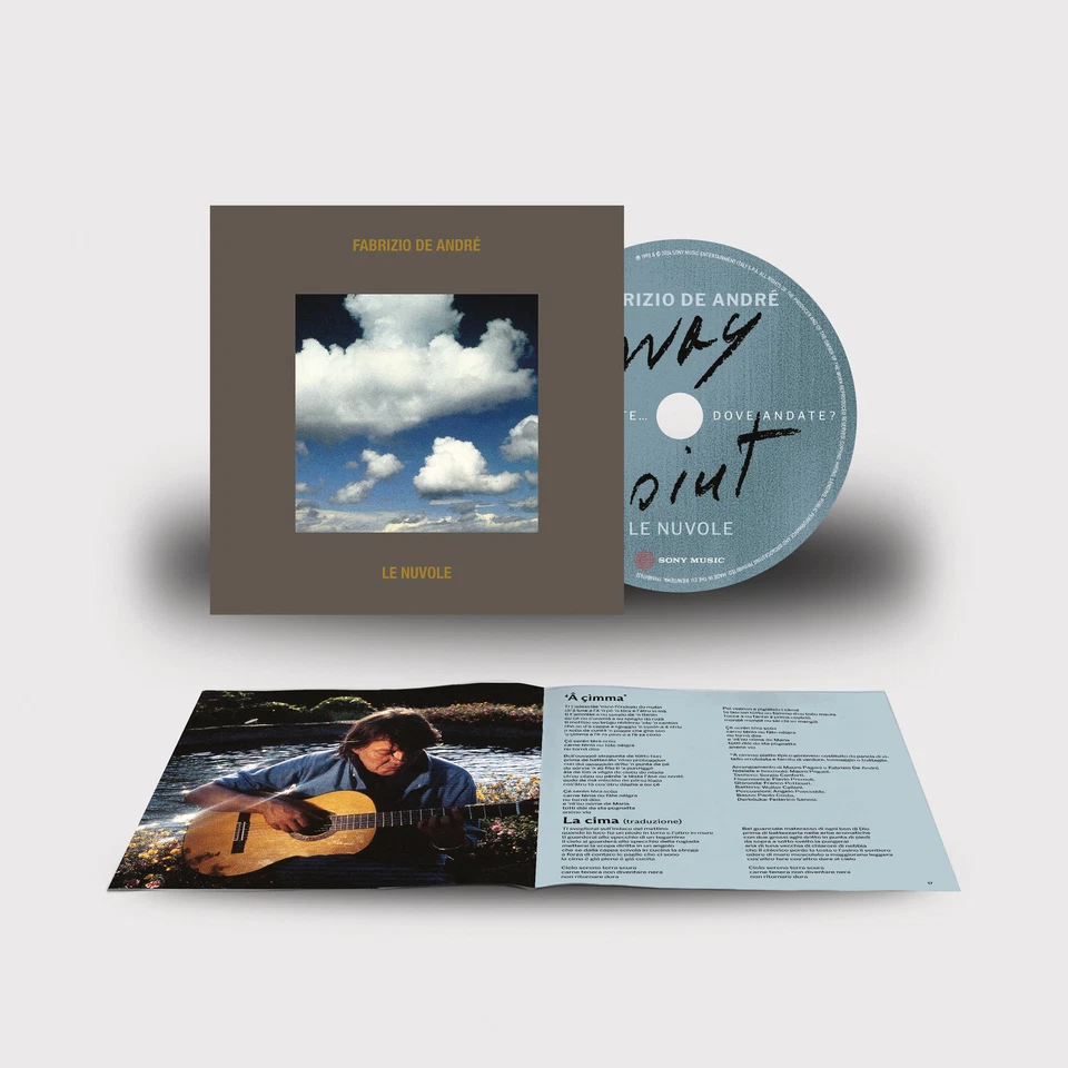 Fabrizio De André Wolken CD + Heft Redaktion Edition Way Zeigen Neu - Bild 1 von 1