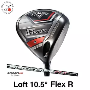 Callaway Golf Big Bertha Driver Club 10.5° 2023 Speeder NX Carbon Shaft Flex R - Picture 1 of 10