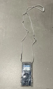 iPod Nano 2G 2nd Gen Hard Crystal Case Cover Clear With Lanyard BRAND NEW - Picture 1 of 3