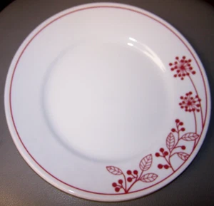 3 makellose Corelle rote Beeren und Blätter Speiseteller - Bild 1 von 1