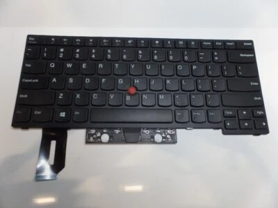 TECLADO LENOVO THINKPAD SEM ILUMINAÇÃO TRASEIRA 01YP240 01YP320 01YP400 01YP480 A-GRADE  - Imagem 1 de 2