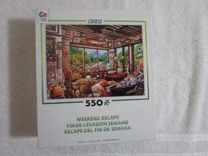 Weekend Escape: Mappa di Pesca e Guida Negozio Puzzle 550 Pezzi (2014, Ceaco) - Foto 1 di 6