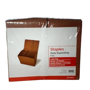 Tax Season Accordion Expanding File Organize Important Papers 31 pockets - Picture 1 of 10