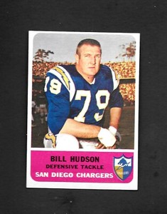 1962 FLEER #85 BILL HUDSON - BORDERLINE MINT - 3.99 MAX SHIPPING COSTS